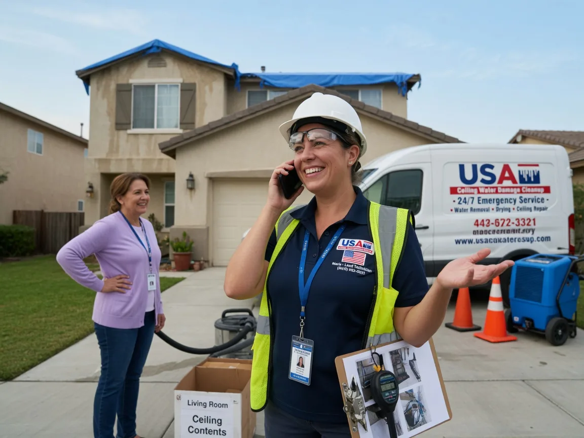 Ceiling Water Damage Restoration Jacob, IL FAQs